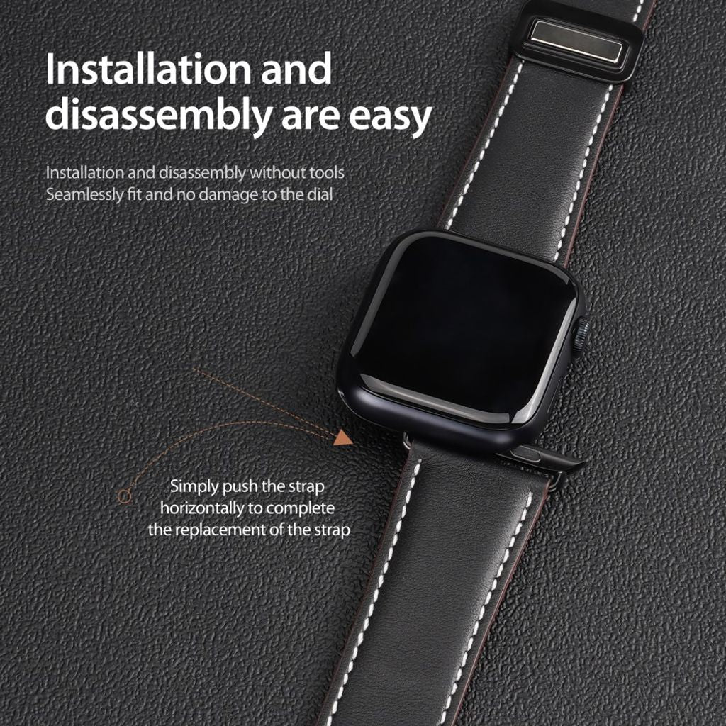 Dux Ducis Apple Watch 38/40/41/42mm Armbånd YA Series Sort