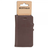 Buffalo iPhone 11 Futteral 2i1 Magnet Cover Brun