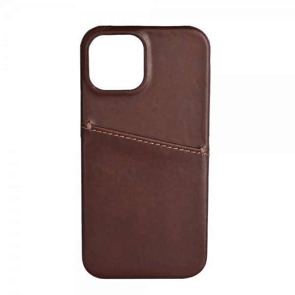 Buffalo iPhone 13 Mini Skal Backcover med Kortfack Brun