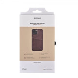 Buffalo iPhone 13 Mini Skal Backcover med Kortfack Brun
