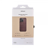 Buffalo iPhone 13 Pro Cover Bagside med Kortrum Brun