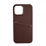 Buffalo iPhone 13 Pro Max Cover Backcover med Kortplads Brun
