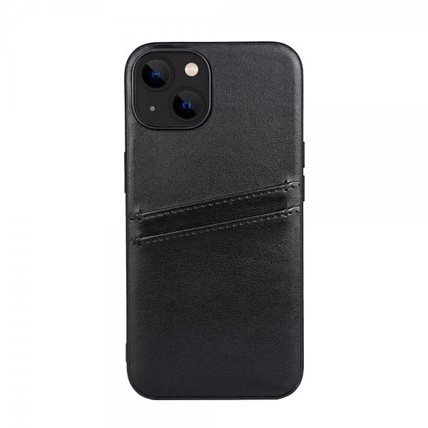 Buffalo iPhone 13/14 Cover Backcover med Kortlommer Sort