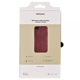 Buffalo iPhone 7/8/SE Cover Bagcover med kortlommer Brun