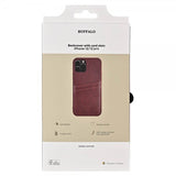 Buffalo iPhone 12/iPhone 12 Pro Cover Bagside med Kortpladser Brun