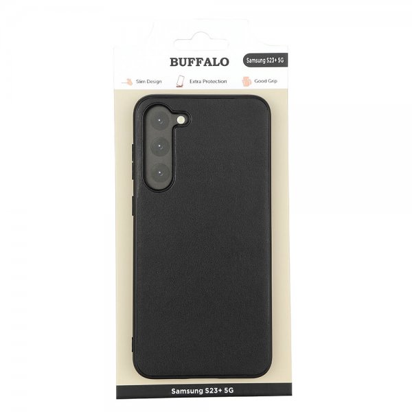Buffalo Samsung Galaxy S23 Plus Cover PU Sort