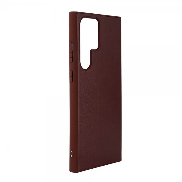 Buffalo Samsung Galaxy S23 Ultra Cover PU Brun