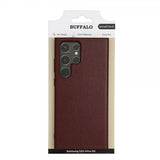 Buffalo Samsung Galaxy S23 Ultra Cover PU Brun