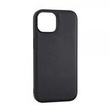 Buffalo iPhone 15 Cover Ægte Læder MagSeries Sort