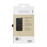 Buffalo iPhone 15 Cover Ægte Læder MagSeries Sort