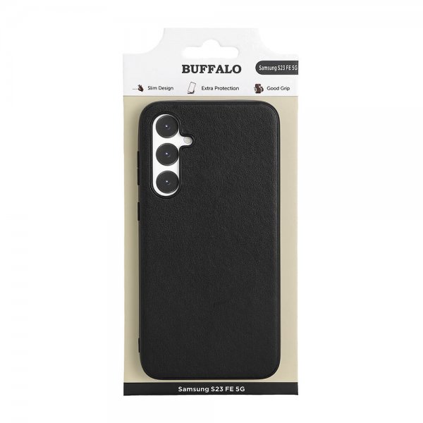 Buffalo Samsung Galaxy S23 FE Cover PU Sort