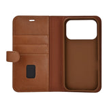 Buffalo iPhone 17 Pro/iPhone 18 Pro Etui 2-i-1 aftagelig pung Brun
