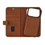 Buffalo iPhone 17 Pro/iPhone 18 Pro Etui 2-i-1 aftagelig pung Brun