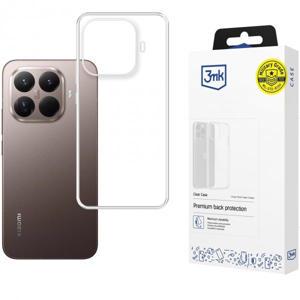 3mk Xiaomi 15T Pro Cover Klar Cover Klar