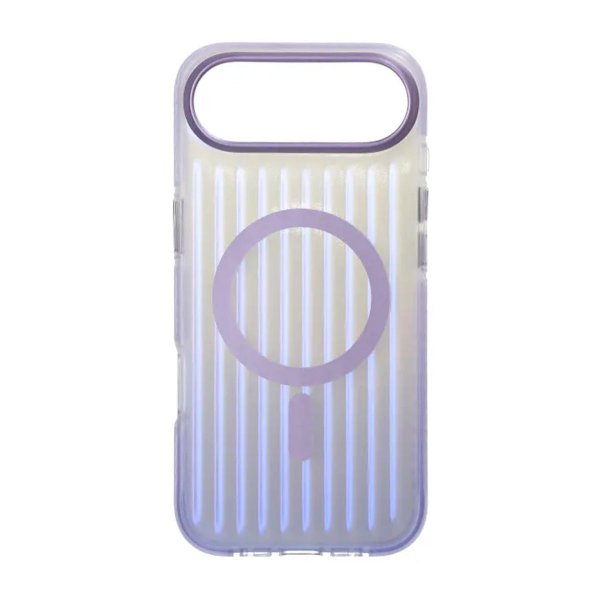 iPhone Air Cover Bølget MagSafe Lyslilla