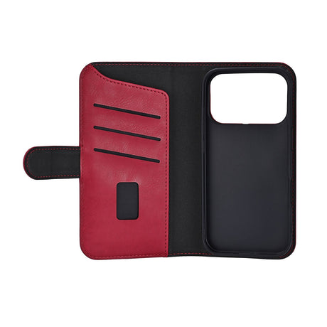 Gear iPhone 17 Pro/iPhone 18 Pro Etui med 3 Kortholder Rød