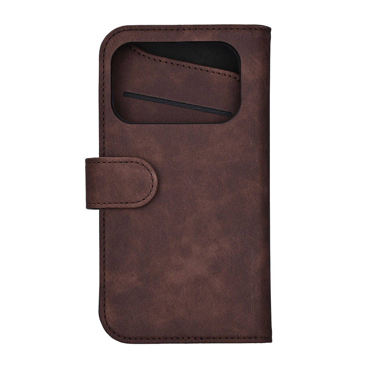 Gear iPhone 17 Pro/iPhone 18 Pro Etui med 3 Kortholder Brun