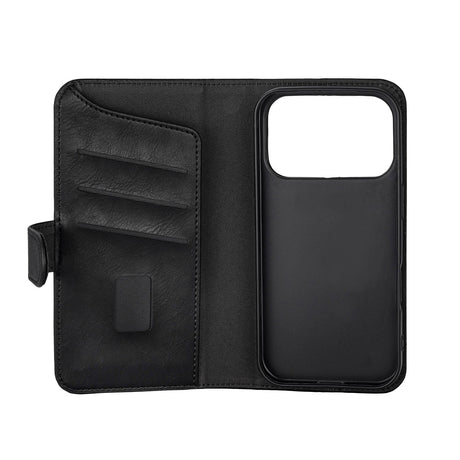 Gear iPhone 17 Pro/iPhone 18 Pro Etui med 3 Kortholder Sort