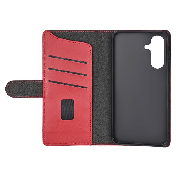 Gear Samsung Galaxy A36 Etui 3 Kortlommer Rød