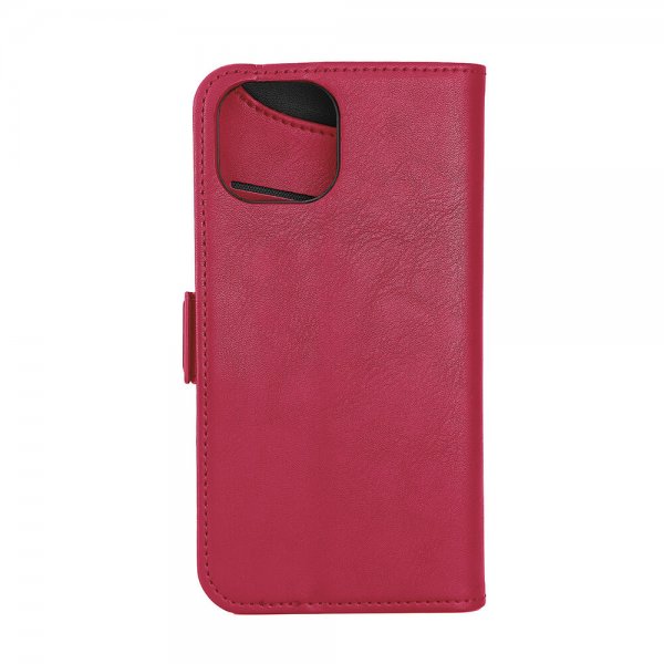 Gear iPhone 15 Cover 3 Kortlommer MagSeries Deep Red
