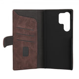Gear Samsung Galaxy S23 Ultra Etui med Kortrum Brun