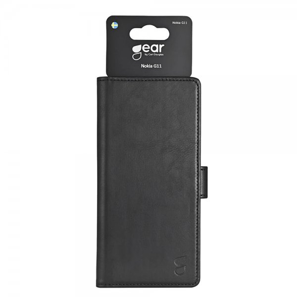 Gear Nokia G11 Cover 3 Kortlommer Sort