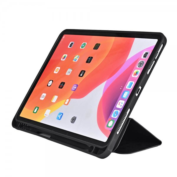 Gear iPad Air 10.9 (gen 4/5) Etui Trifold Stand Folio Sort