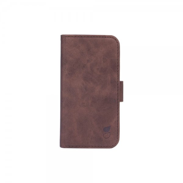 Gear iPhone 12 Mini Cover Mobile Wallet Nubuck Brun