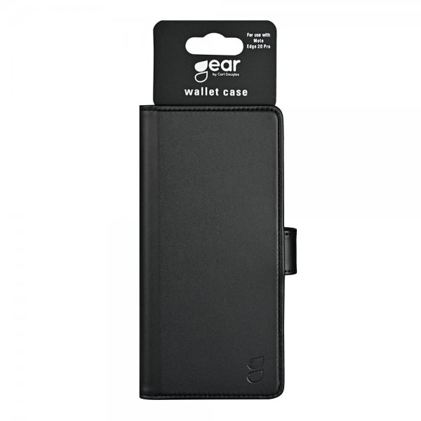 Motorola Edge 20 Pro Cover 3 Kortpladser Sort