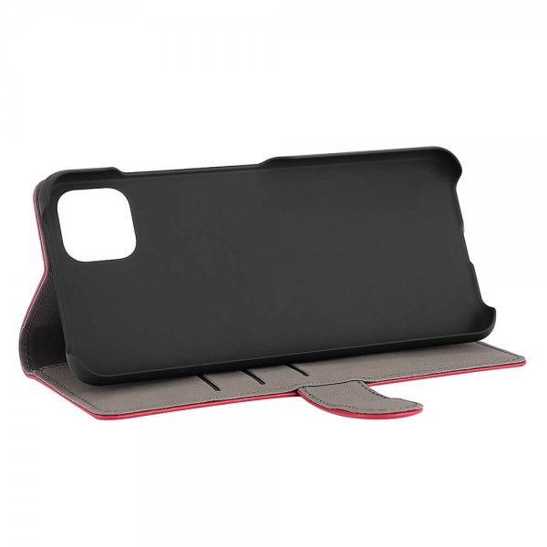 Gear Samsung Galaxy A22 5G Cover med Kortlomme Rød