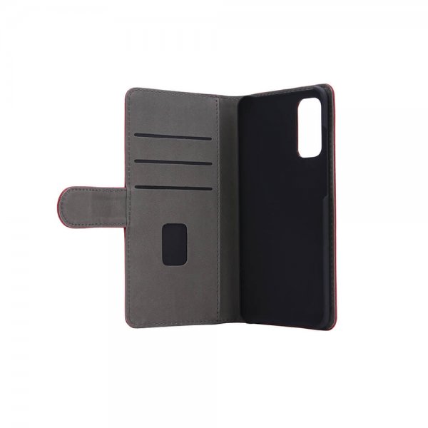 Gear Samsung Galaxy S20 Etui 3 Kortlommer Rød