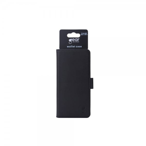 Gear Nokia 6.2/7.2 Etui 3 Kortlommer Sort