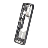 Mellemramme med smådele til iPhone 15 Pro - Sort Titan OEM