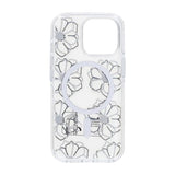 iPhone 16 Pro Cover Mønster MagSafe Blomster