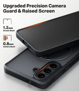 Torras Samsung Galaxy S26 Cover Ostand Q3 Spin Obsidian-sort