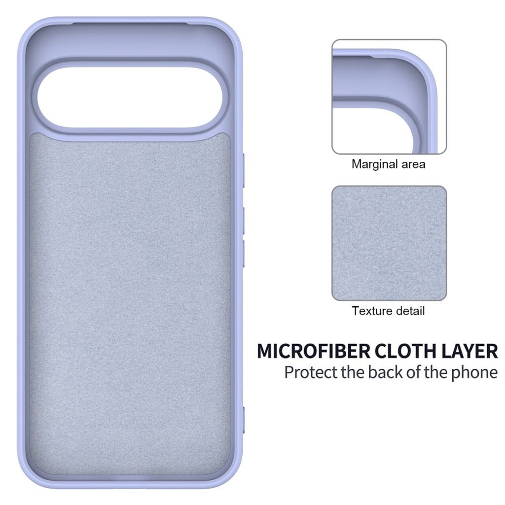 Google Pixel 11 Pro XL Cover med Strap Silikone Lilla