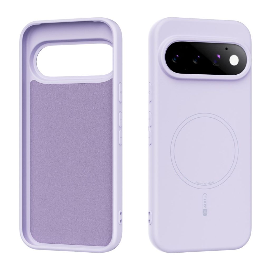 ABEEL Google Pixel 11 Pro Cover Silikone MagSafe Lilla