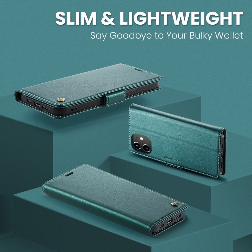 CaseMe iPhone 12 Mini Etui 023 Series Grøn