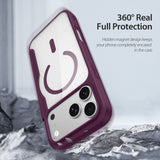 Dux Ducis iPhone 17 Pro Max/18 Pro Max Etui Skin X Pro Series MagSafe Rød