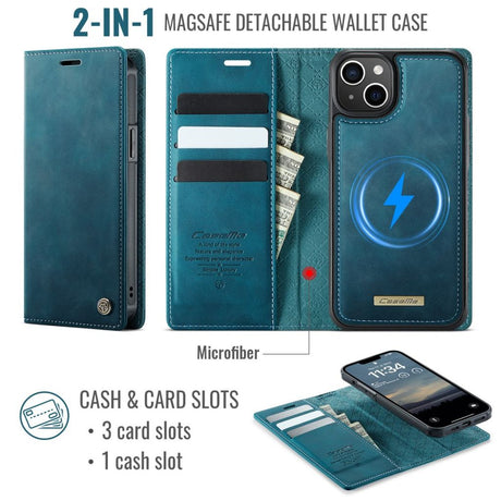 CaseMe iPhone 14 Plus/iPhone 15 Plus Etui C49 Series Grøn