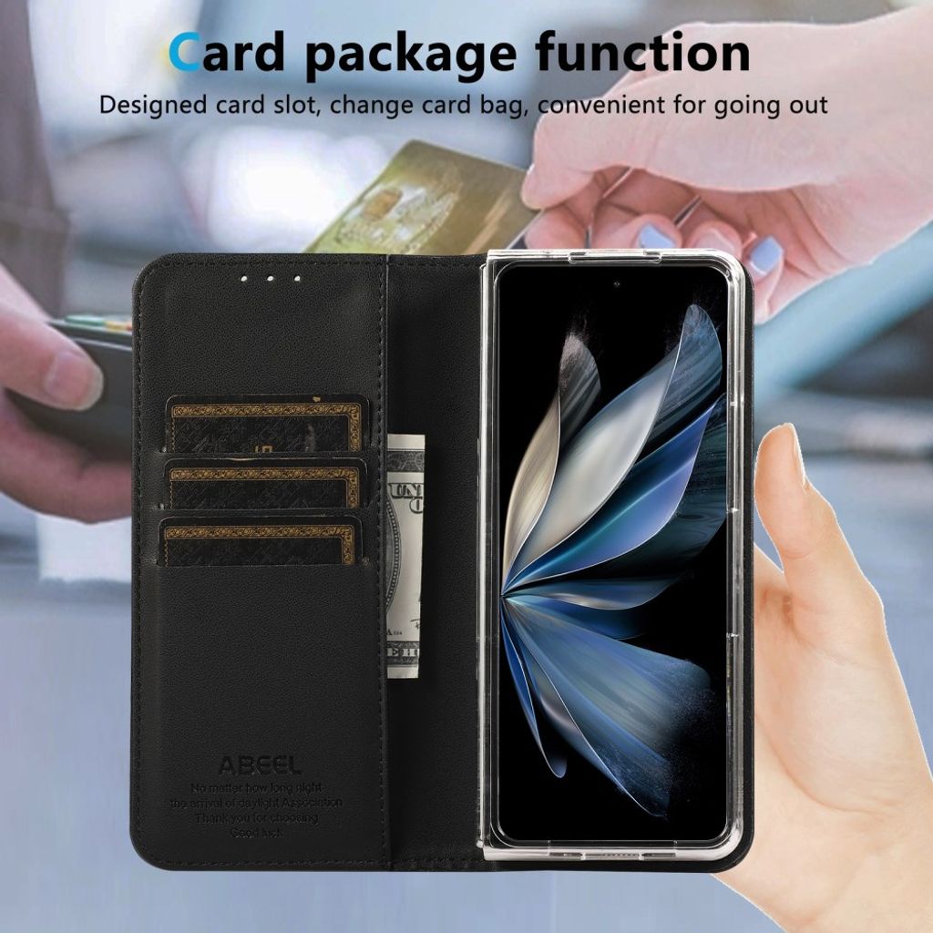 ABEEL Google Pixel 11 Pro Fold Etui RFID-beskyttelse Sort