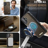 CaseMe iPhone 17 Etui C49 Series Brun