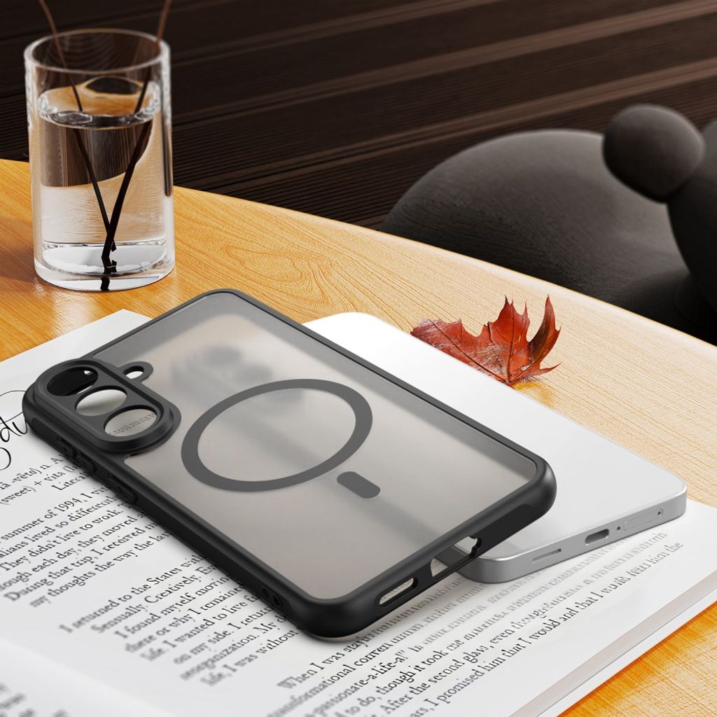 Samsung Galaxy S26 FE Cover Frosted MagSafe Sort