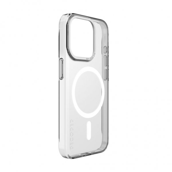 Decoded iPhone 15 Pro Cover Genbrugsplast Klar Etui Gennemsigtigt