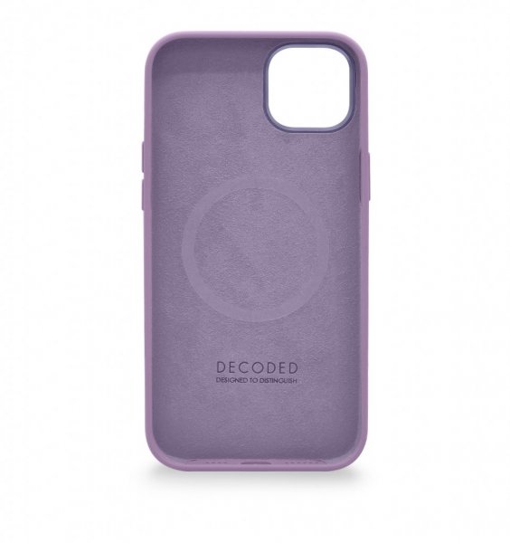 Decoded iPhone 14 Plus Cover Silikone Bagcover Lavender