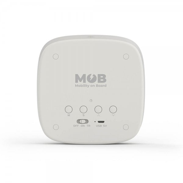 Mobility on Board Vækkeur med Natlampe Billy Clock Grå
