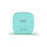 Mobility on Board Vækkeur med Natlampe Billy Clock Mintgrøn