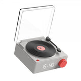 Mobility on Board Højttaler Vækkeur Vinyl Retro Grå