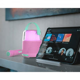 Mobility on Board Højttaler Karaokesæt LED Pink