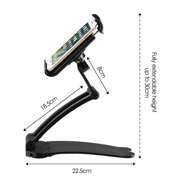 desire2 Tablet og mobilholder 2i1 Bordstand og vægmontering
